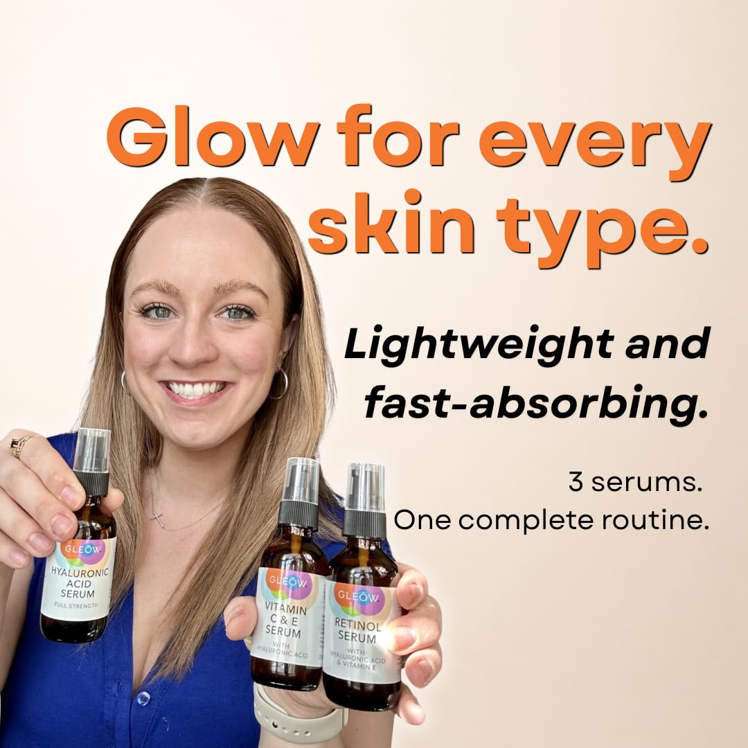Oferta wprowadzająca – serum z retinolem do twarzy – serum do twarzy z witaminą C z kwasem hialuronowym do twarzy, serum przeciwstarzeniowe z retinolem, serum z witaminą C do twarzy, świecące serum do