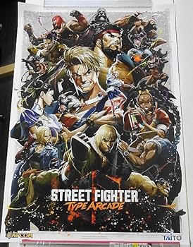 ストリートファイターEX B1サイズポスター未使用 販促用ポスター （B1サイズ 728×1030mm）ストリートファイターEX2