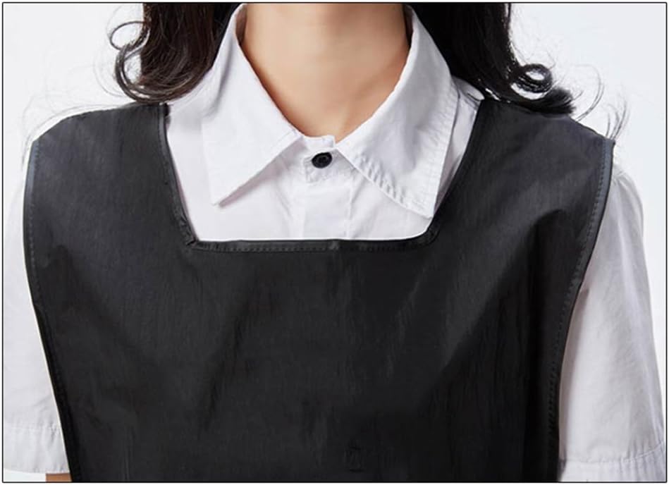 Hair Stylist Smocks Apron Salon Hairdresser Barber Cape Chefs Waiters Sleeveless Workwear Vest - Image 4