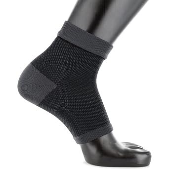 Sof Sole Spenco Plantar Fascia Sleeve Black Mens 8.5-13, Womens 10-12