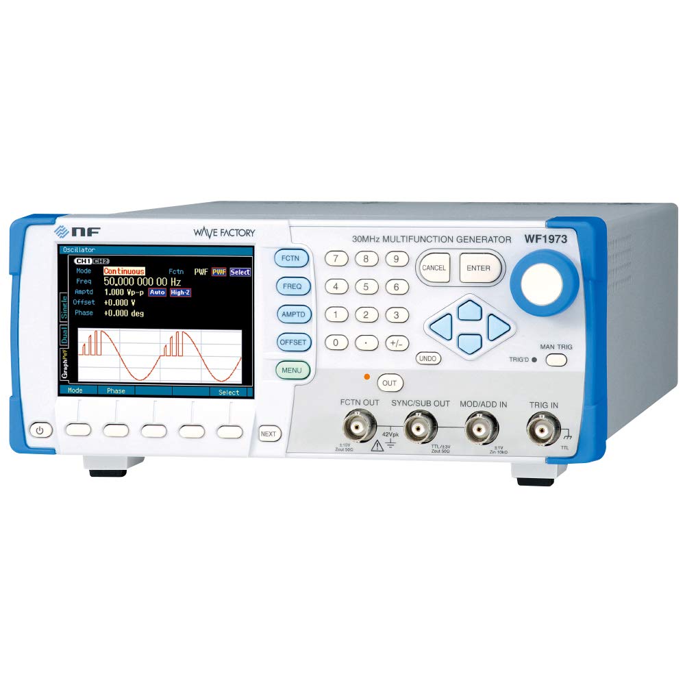 30MHz, 1Channel, Arbitrary Function Generator, NF Corp. WF1973