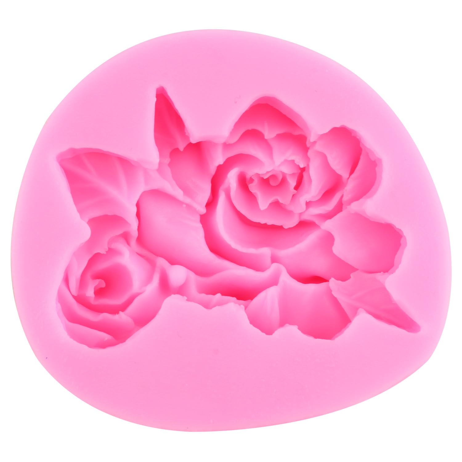 Hibiscus Flower Petal Silicone Mold Fondant Hibiscus Veined