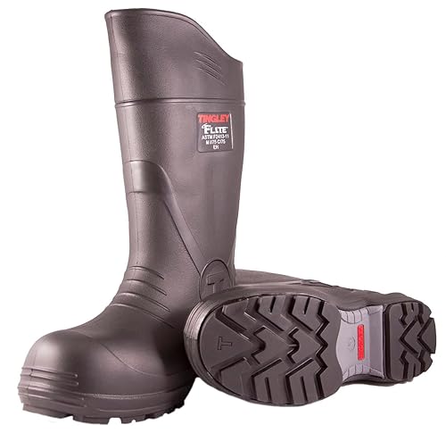 Miniatura 3 de Tingley Flite 27251 - Botas de seguridad con suela de tacos para hombre 11mujer 13, color negro