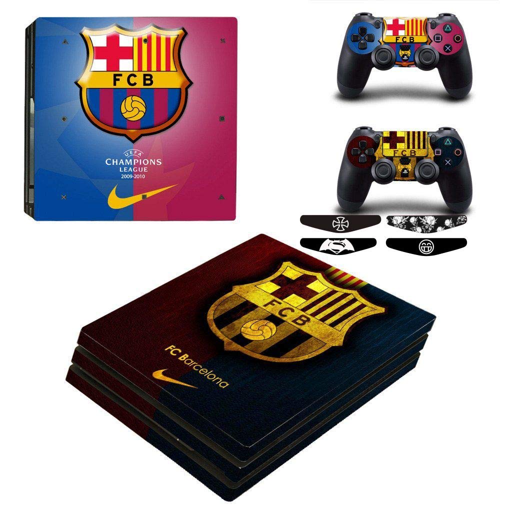 Elton FCB (Blue & Red) Theme 3M Skin Sticker Cover for PS4 Pro Console and Controllers + 4 Led bar Decal (B08XBRHVX7) Amazon Price History, Amazon Price Tracker