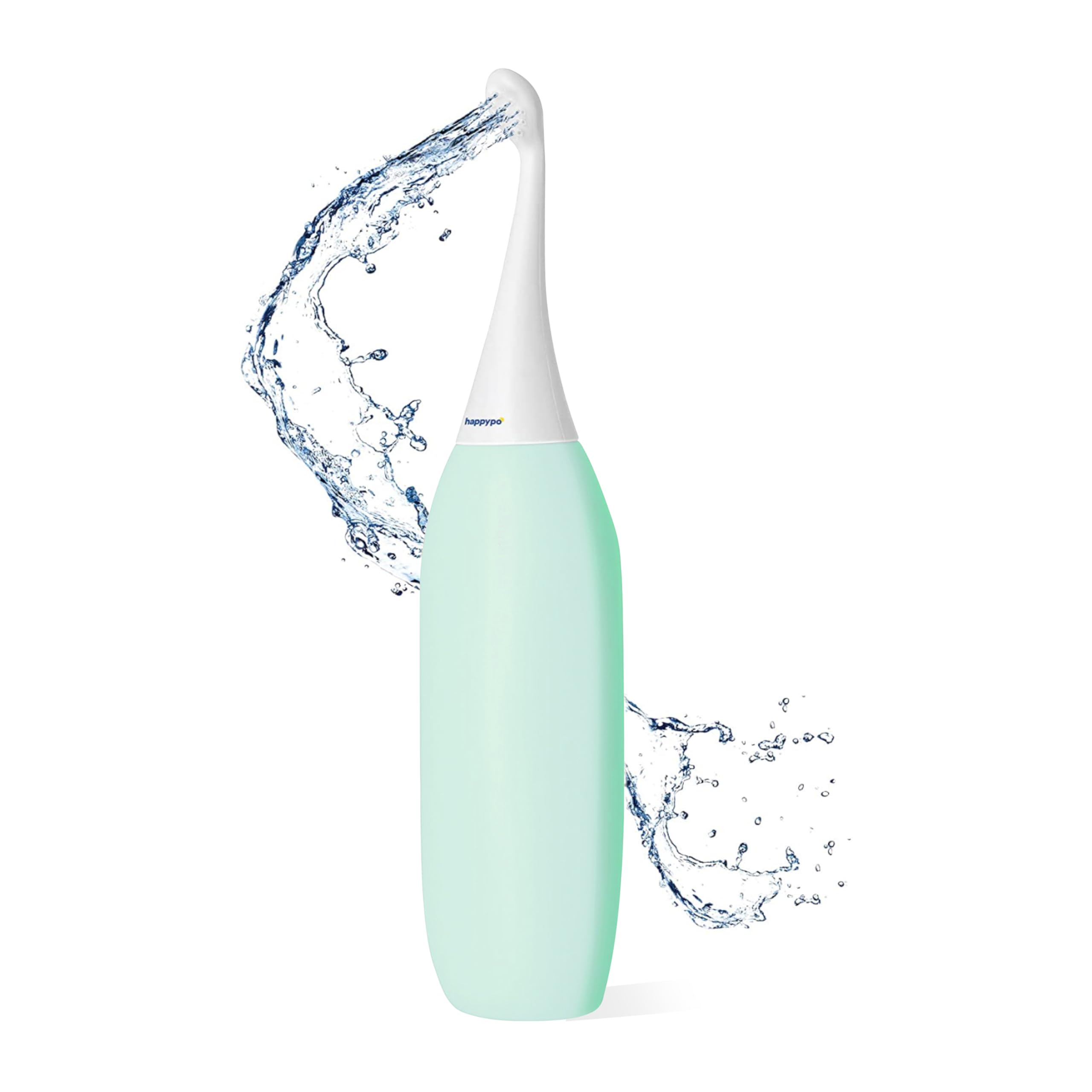 HappyPo Portable Bidet - Handheld Bidet for Travel, Postpartum Care, and Daily Hygiene - Easy-Bidets 2.0 Replaces Wet Wipes - Compact and Convenient - Mint