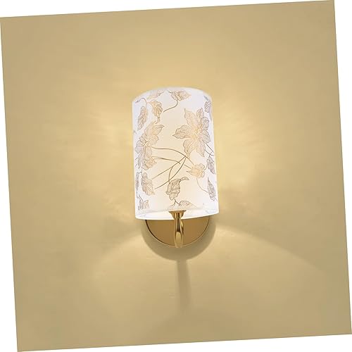 Miniatura 9 de DOITOOL Lujosa lámpara de mesa de lino pantalla tambor pantallas para lámparas de pie patrón para cafetería