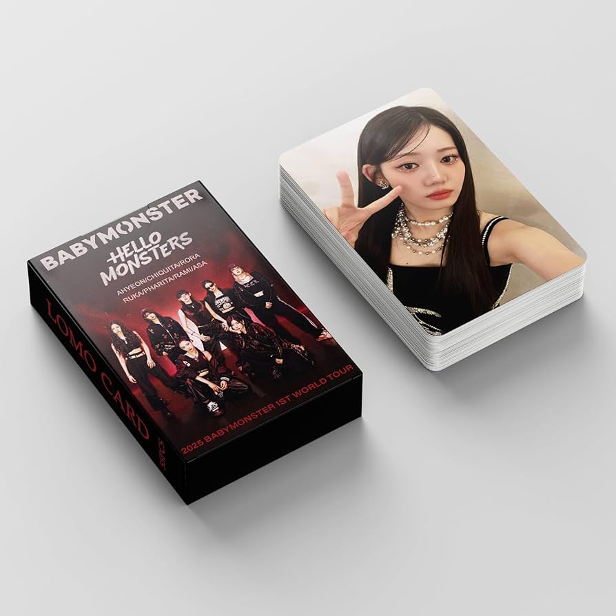 Amazon.com: BABYMONSTER Album Hello Monsters photocard Photo