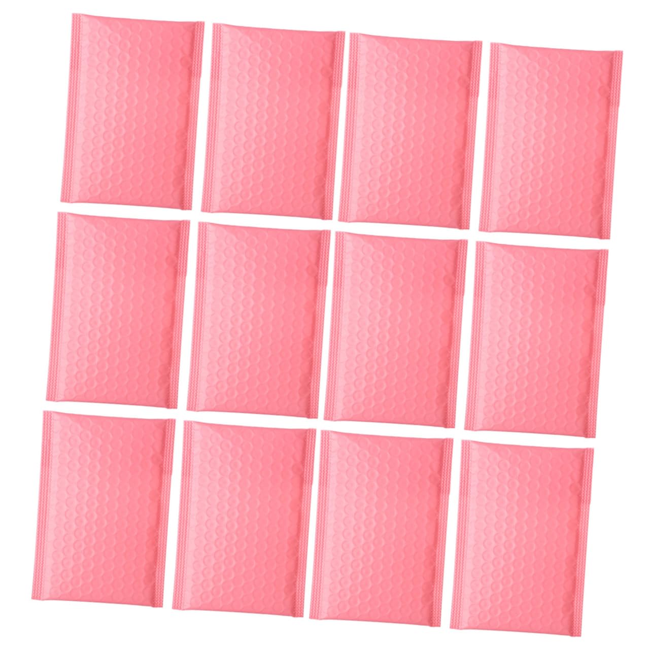 100 Stück Rosa Luftpolsterversandtaschen aus Pe mit Exzellentem Abdichtungseffekt und Hoher Klebkraft für Sicheren Versand und Schutz Ihrer Waren