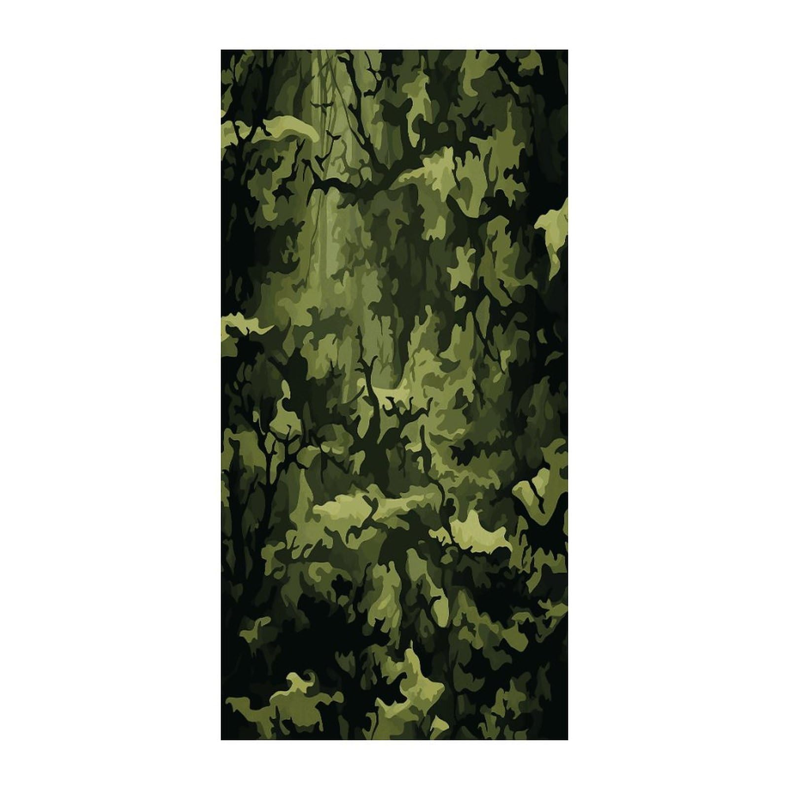 Fekiloot Style Camo Woodland Camoflage Door Curtain Room Divider Curtains
