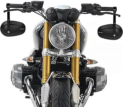 FENRIR Espejo de motocicleta con adaptador para R18 R NINE T RNINET R9T Pure Racer Scrambler Urban F800R (2014-2020) S1000R R1200R R1250R F900R