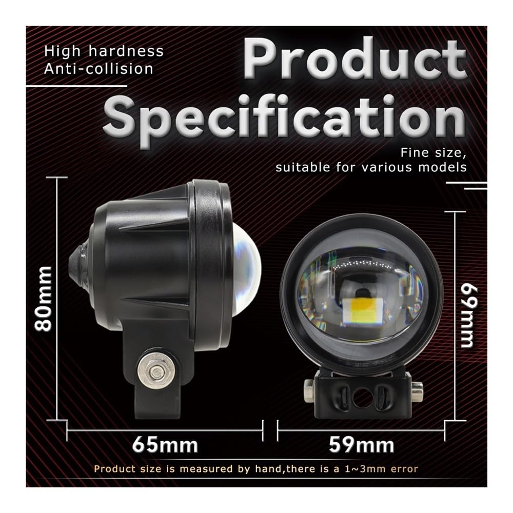 intermitentes led Para Motocicleta, 4x4, Focos Para Moto