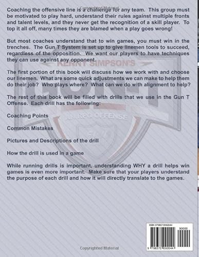 Independently Published 9798372092044 Gun T Offensive Line Drill Book thumb #1