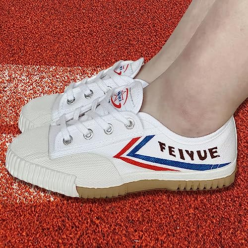 Adults Martial Arts Shoes Men Women |Kids Low Top Canvas Sneakers for Kung fu Parkour | Daily Casual Walking Shoes | Rubber Sole Fashion Sneakers3