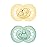 MAM Original Matte Baby Pacifier, Nipple Shape Helps Promote Healthy Oral Development, Sterilizer Case, 2 Pack, 6-16 Months, Unisex,2 Count (Pack of 1)