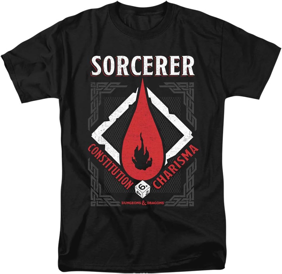 Dungeons & Dragons Roles Adult T Shirt Collection