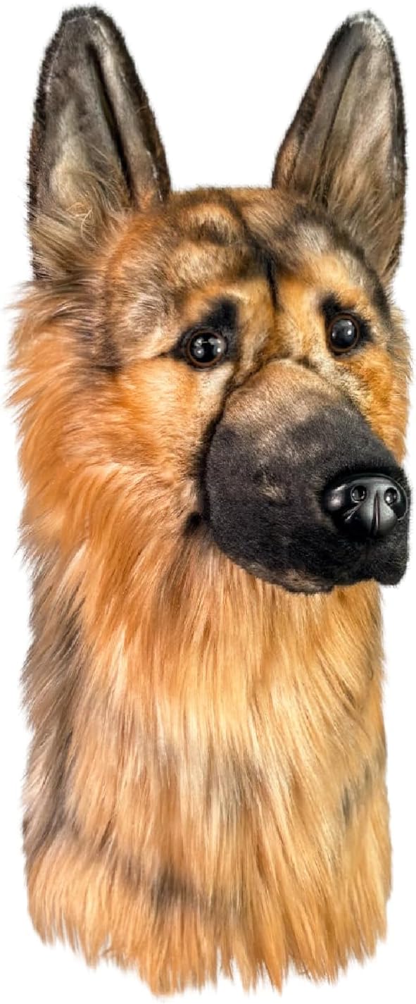 Golf Head Cover - Realistic Dog Design, Fits 460CC/450CC/350CC Drivers, Premium Material, Protective Golf Club Cover, Perfect Golf Gift for Men Women Golfers