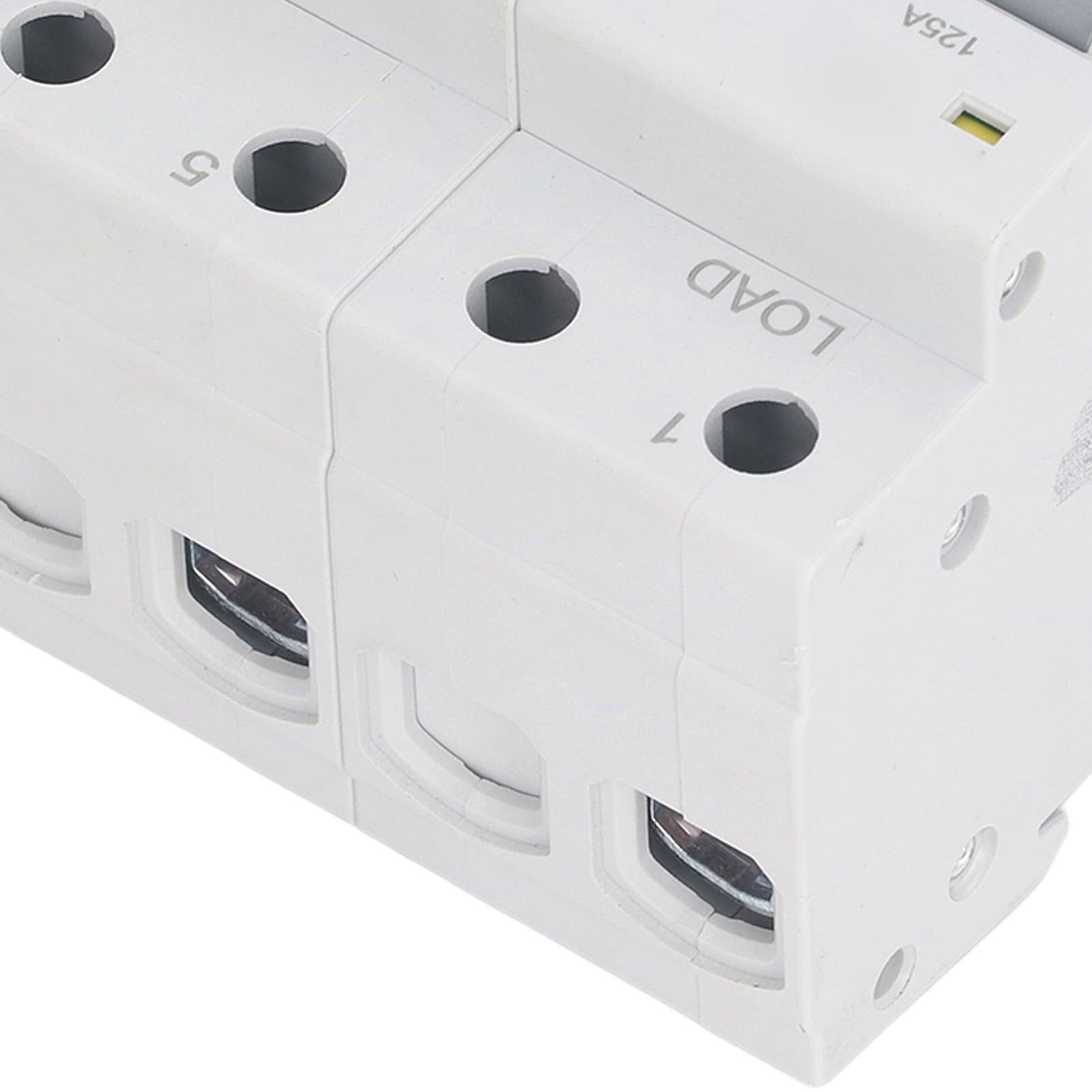 Odłącznik 3-biegunowy prądu stałego i odłącznik podwójnego zasilania do systemów paneli fotowoltaicznych, wyłącznik automatyczny 125 A 400 V na szynę DIN do zabezpieczenia przed