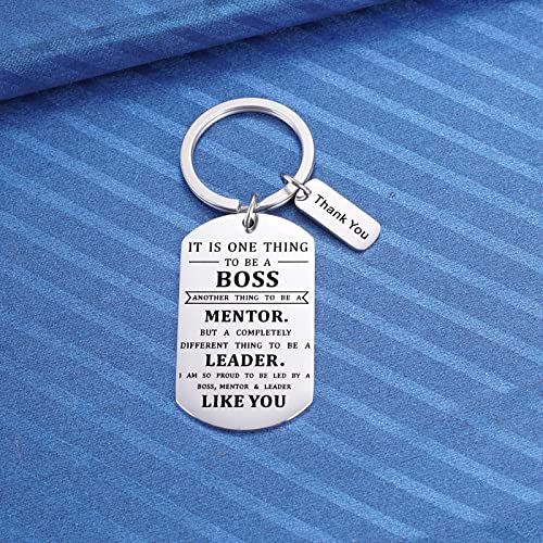 Boss Gifts for Female Male, Boss Day Keychain Gift for Mentor, Leader, Supervisor, Bosses Goodbye Leaving Promotion Retirement2