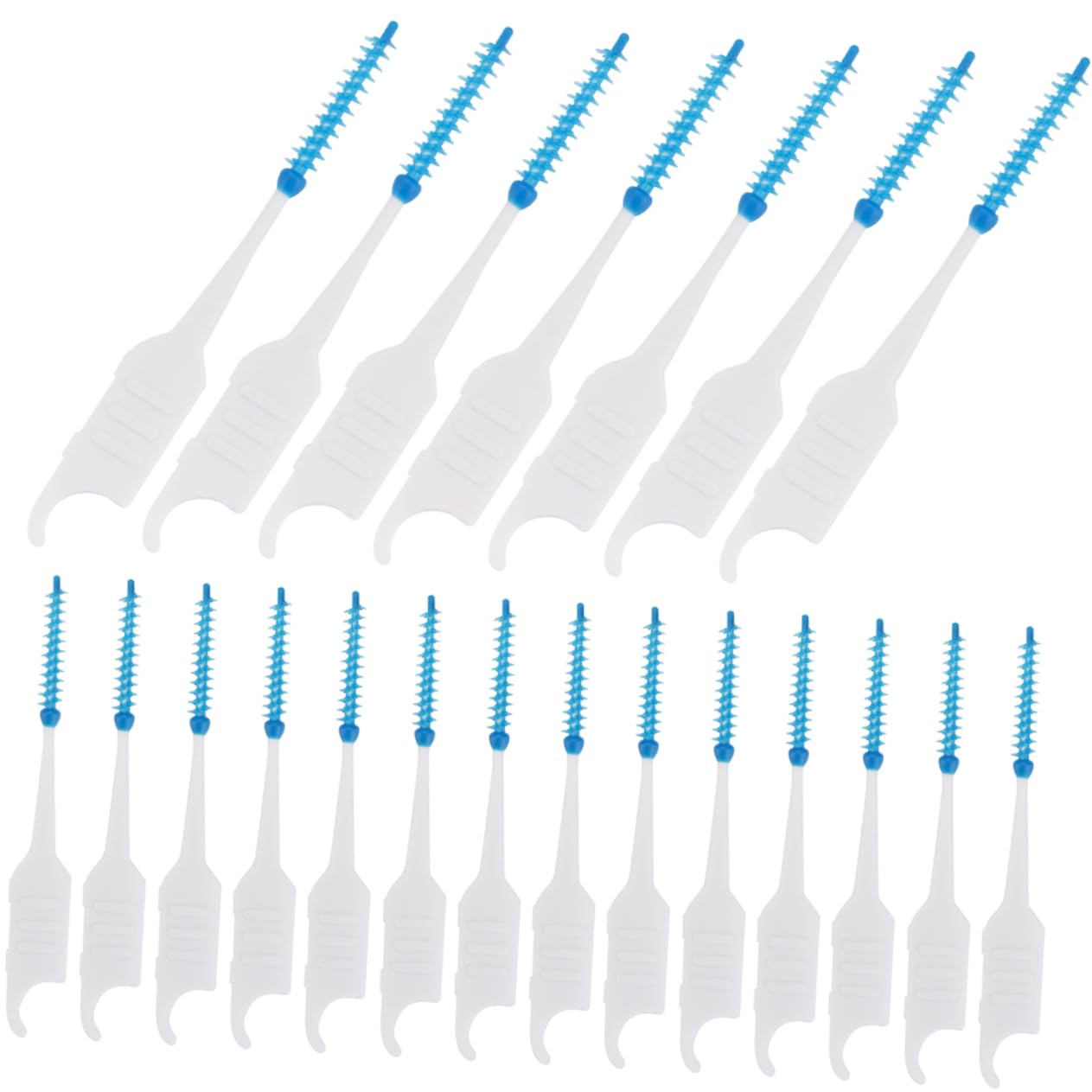 Beavorty 800 Piezas Cepillo Interdental Herramientas De Cuidado Bucal Interdental Brush Limpiador Interdental De Viaje Palillos De Limpieza Portátiles Grado Alimenticio Pp