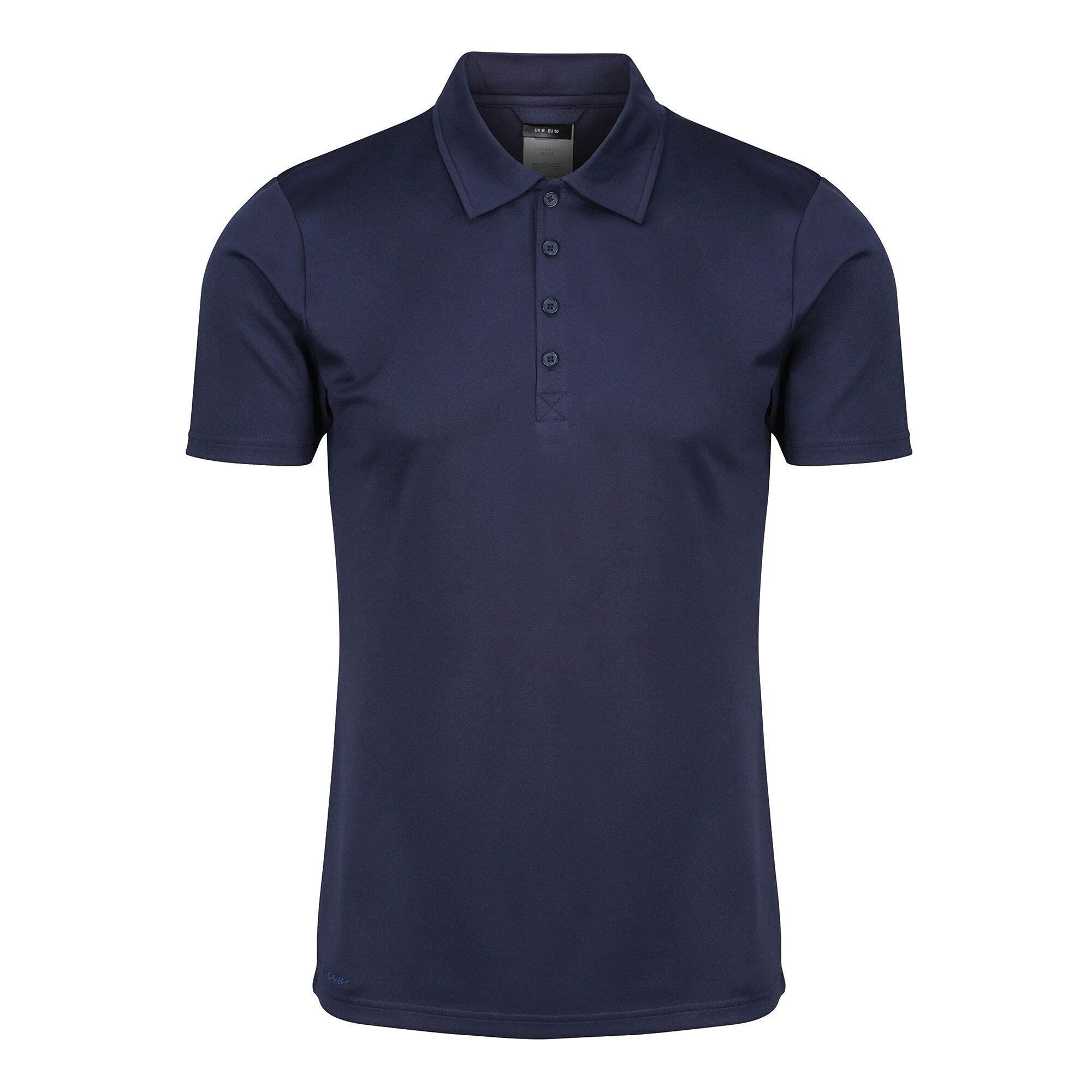 Regatta Professional Mens Honestly Made Recycled Polo Shirt Navy