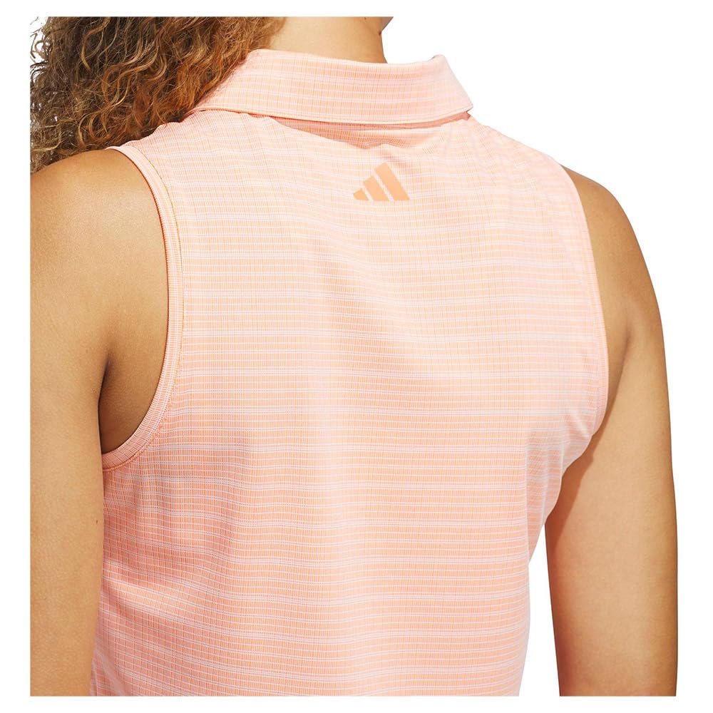 adidas Ultimate365 Jacquard Woman Sleeveless Polo S