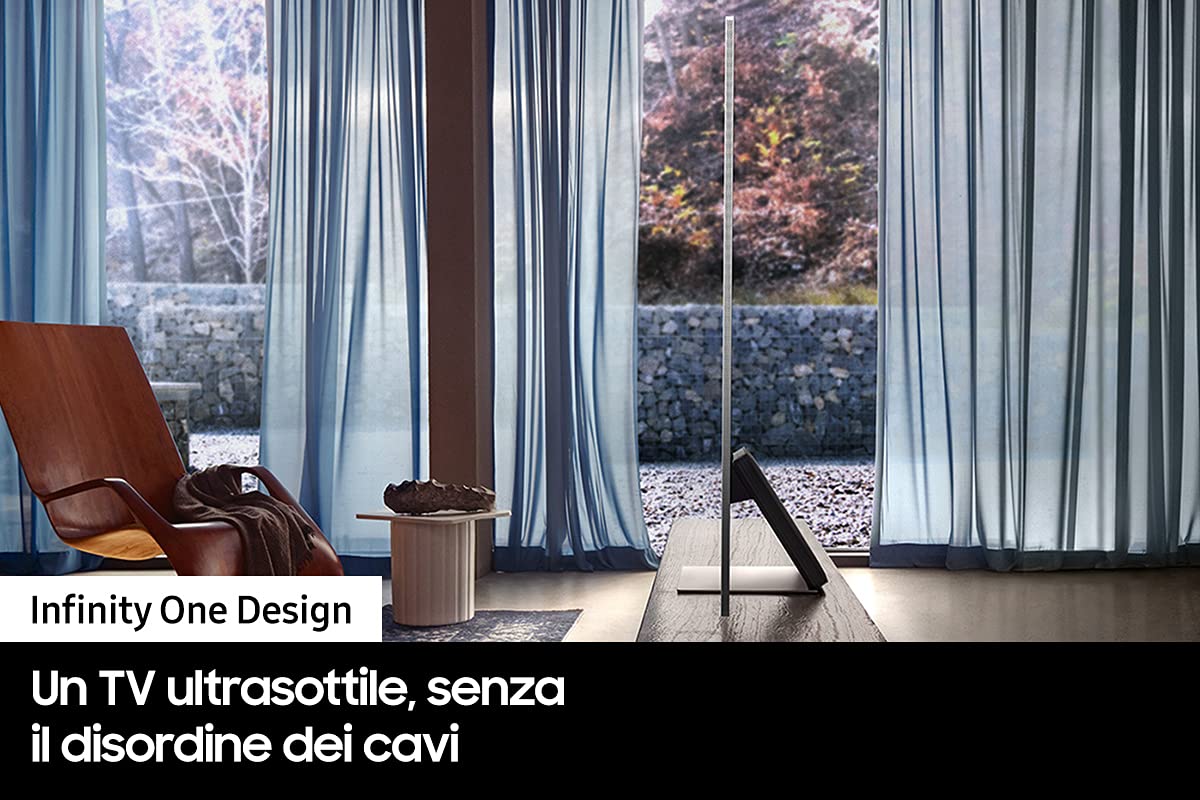 Samsung QE75QN900AATXZT Smart TV 75" Neo QLED 8K, Ultra HD, Processore Neo Quantum 8K con IA, HDMI 2.1,, 2021, Alexa, Google Assistant (Ricondizionato)