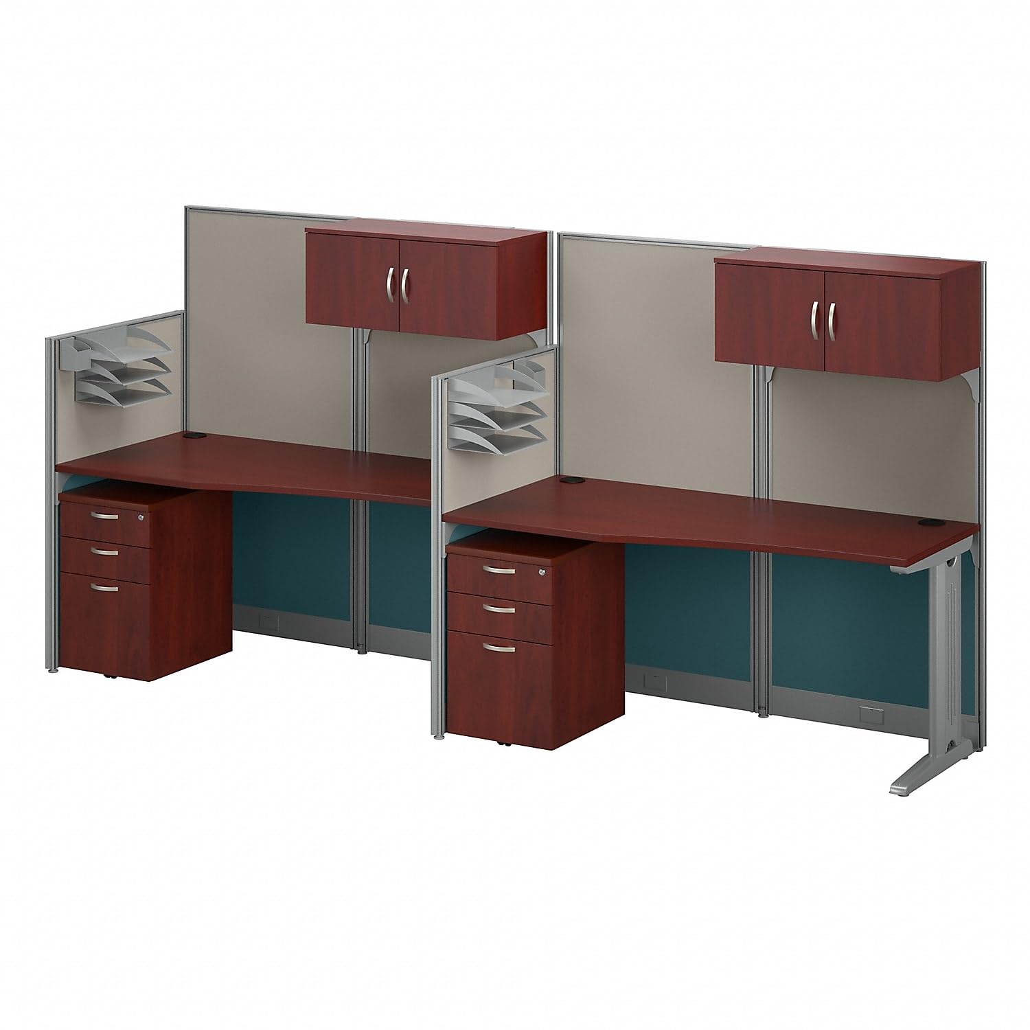 Rustic Industrial Office Cubicles Industrial Facility Creates Desk For