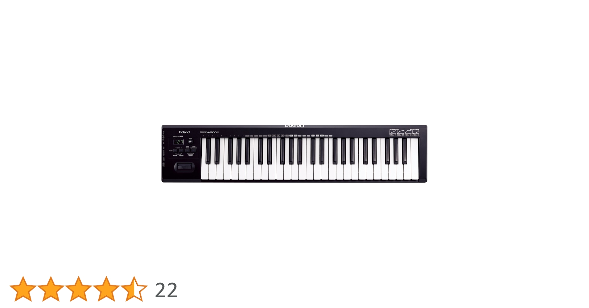 し*ん様 Roland A-500S MIDIキーボードコントローラー Amazon.co.jp: Roland ローランド MIDIキーボードコントローラー