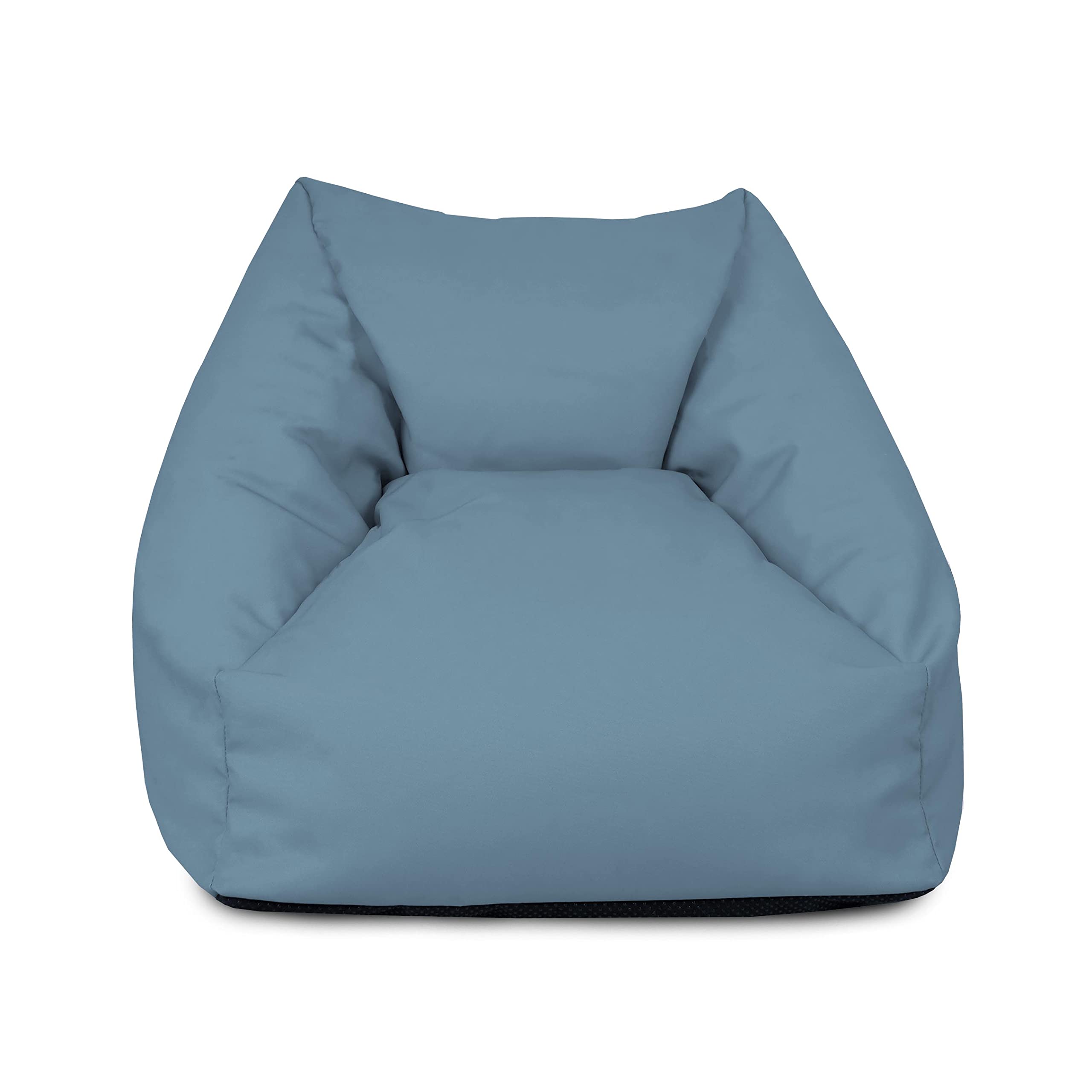 rucomfy BeanbagsSnuggle Bean Bag Chair - Kids Armchair Beanbag Seat with Filling Included - Childrens Bedroom Furniture for Boys and Girls - 50 x 46 x 48cm (Seafoam Blue, Beanbag Only)