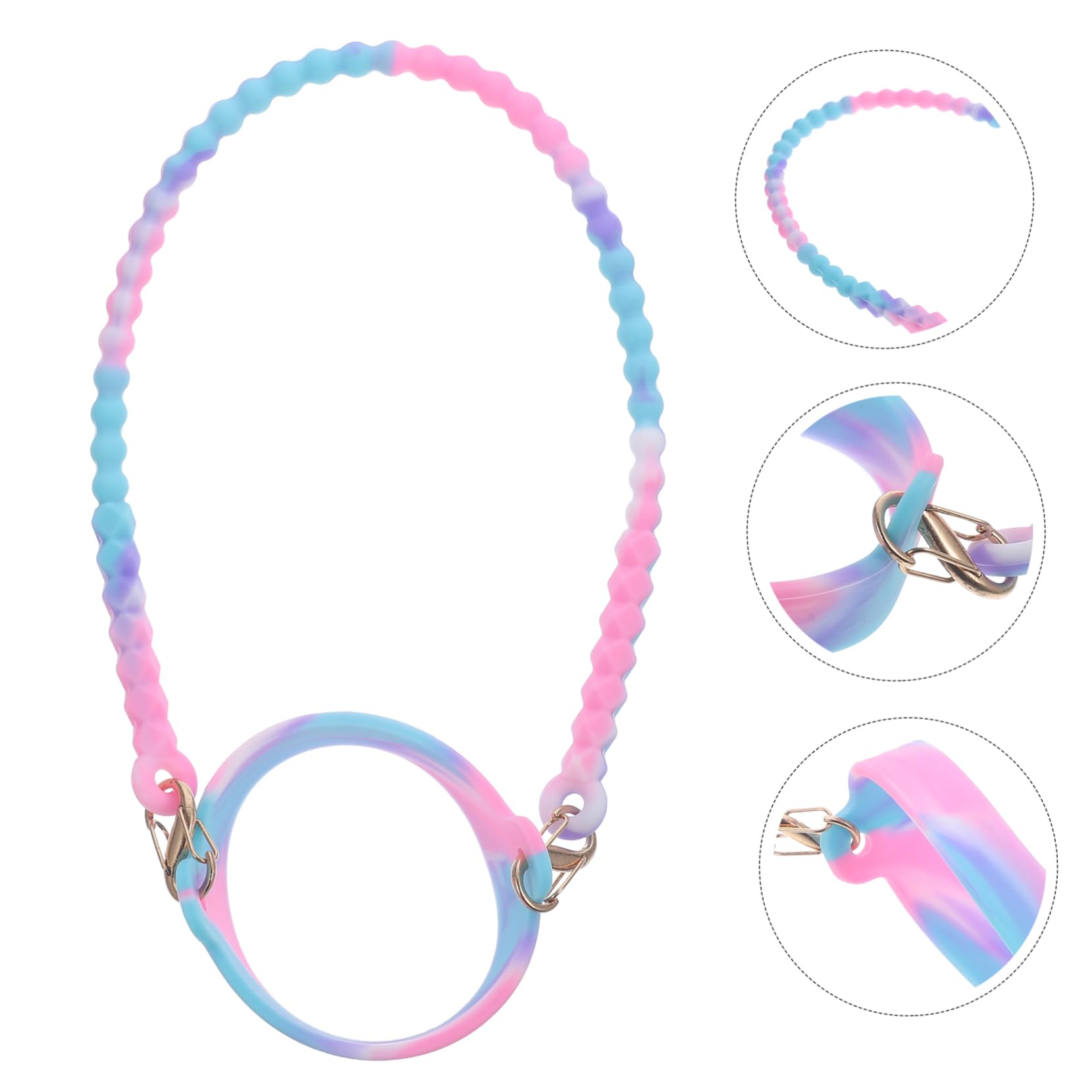 TOYANDONA 5 Sätze Laufgürtel Für Wasserflaschen Rostfrei Flaschenhalterriemen Schlinge Flaschentragegurt Groß Wasserflaschengurt Flaschenträger Lanyard Kieselgel 2 Stücke * 5