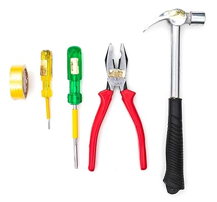 GLOBUS 1506 STEEL HAND TOOL SET/5 PCS (8