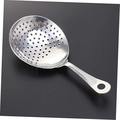 Miniatura 9 de KICHOUSE Colador de barra de acero inoxidable, cuchara colador de gran capacidad, utensilio de cocina ranurado para uso en el hogar, restaurante y