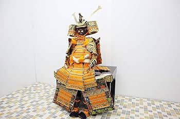 古美術　武将人形三点セット　幕末明治　時代物　希少　現状品 古美術 武将人形三点セット 幕末明治 時代物 希少 現状品