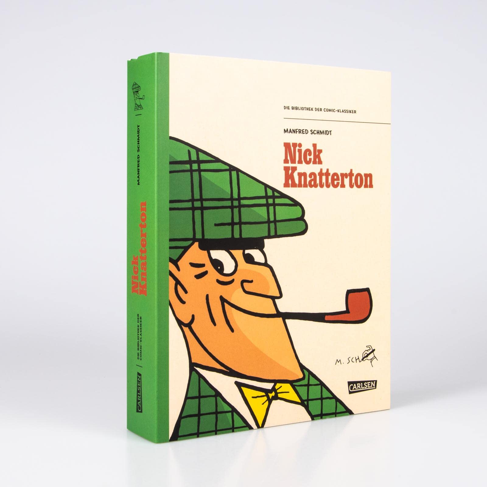 Die Bibliothek der Comic-Klassiker: Nick Knatterton: Hochwertige Gesamtausgabe mit Lesebändchen und Schuber