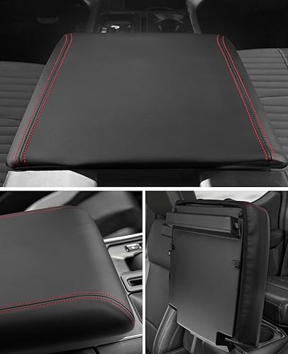 Miniatura 7 de INTGET Funda de consola central para 2025 2026 Ford F150 Accesorios interiores 2021 2022 2023 2024 Funda de reposabrazos central Funda de