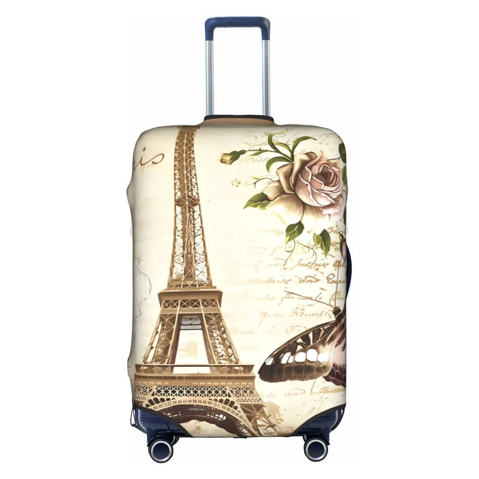 Housse de transport Paris Tour Eiffel | Protection bagage élastique et zippée