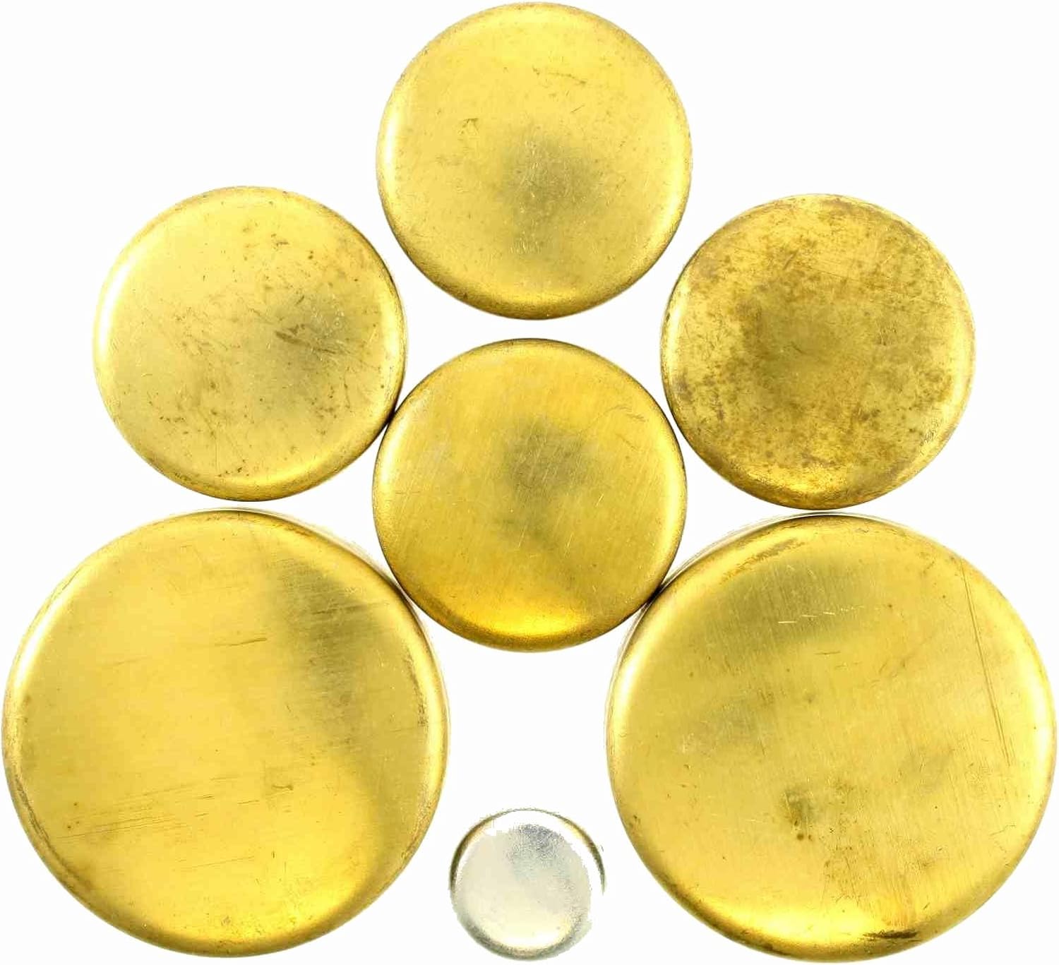 Mechanics Choice Engine Expansion Plug Kit for 1971-1982 Toyota Carina, Corolla (1.6L 4 Cylinder) (Brass - Carded)