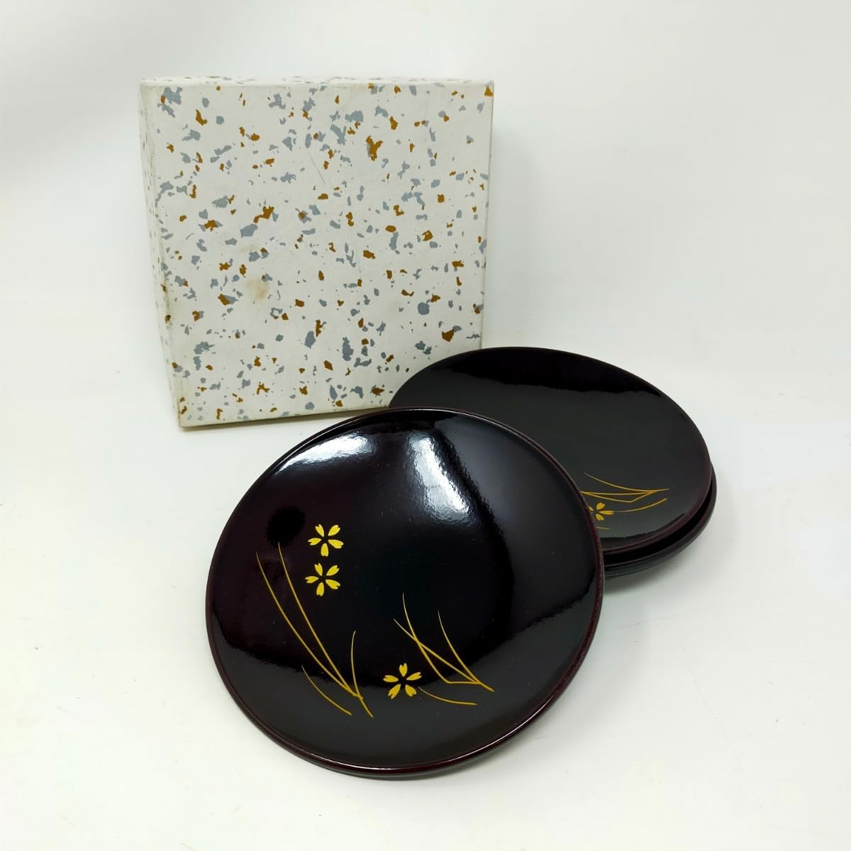 Amazon | 金蒔絵 銘々皿 桜 5客 5枚セット 小皿 取皿 平皿 菓子皿 