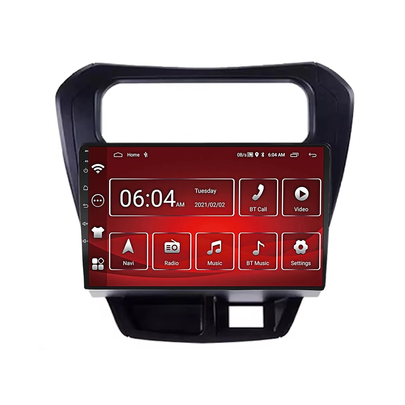 Android 15 9" Double din Car Stereo for Suzuki Maruti Alto 800 2014-2020 with Mirrorlink/Carplay/Android Auto/Bluetooth/WiFi/SWC/GPS Navigation/DSP/RDS/FM/Backup Camera/Car Radio(E5 8+256)