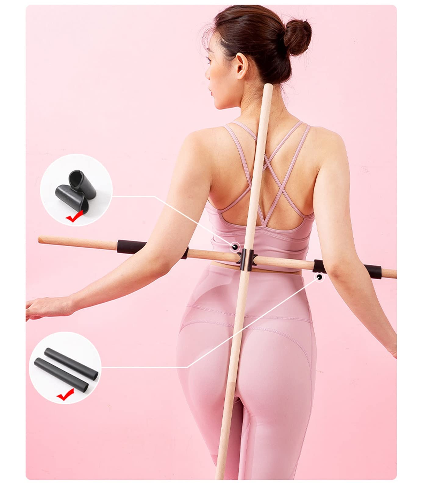 Yoga Stange Für Haltungskorrektur - Dehnstab Gegen Buckel Und Für Bessere Körperhaltung