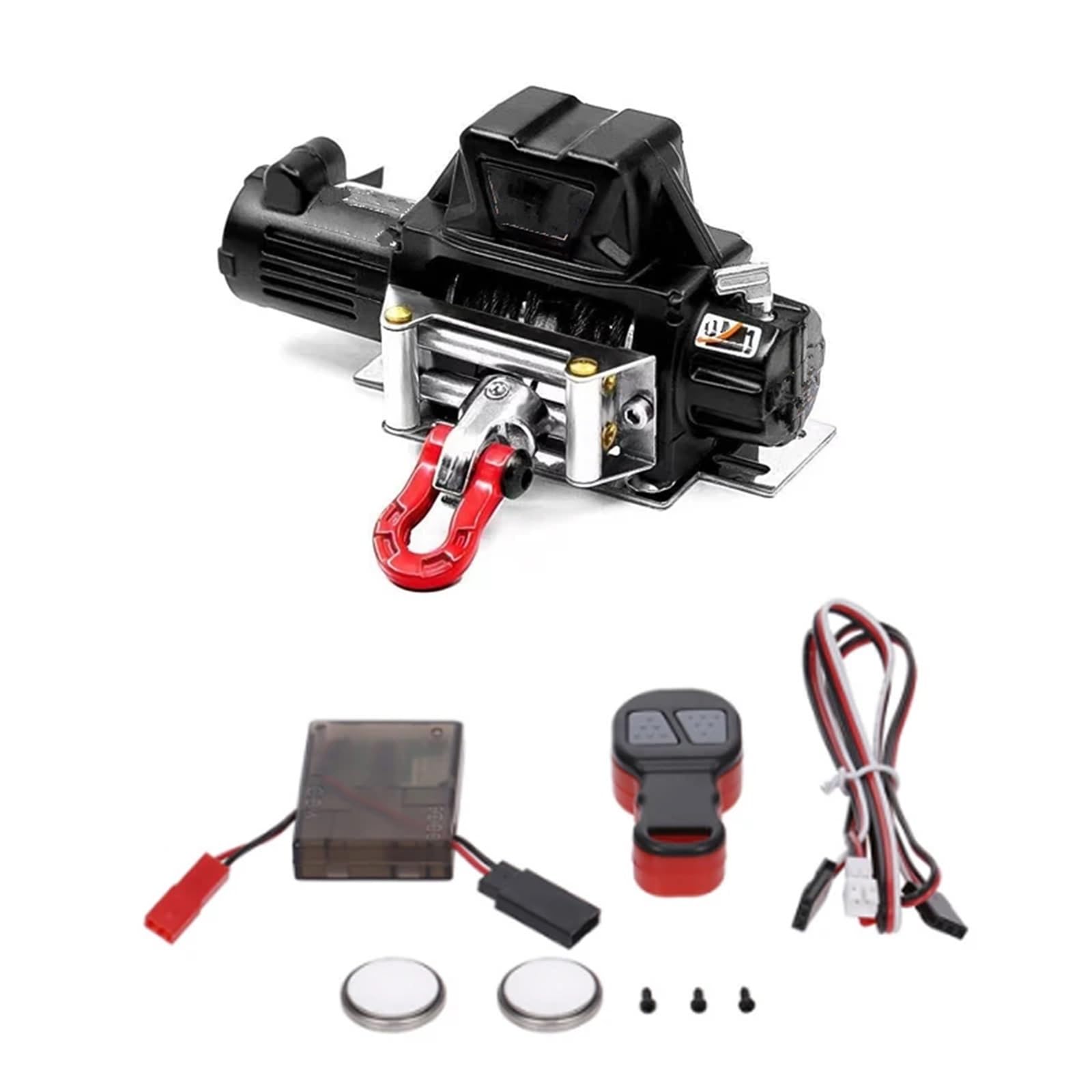 Für Axial Für SCX10 90046 Für Traxxas Für TRX4 Für TRX6 Gen8 1/10 Rc Auto Metall Winde Drahtlose Fernbedienung System Crawler Upgrade Teile RC Zubehör