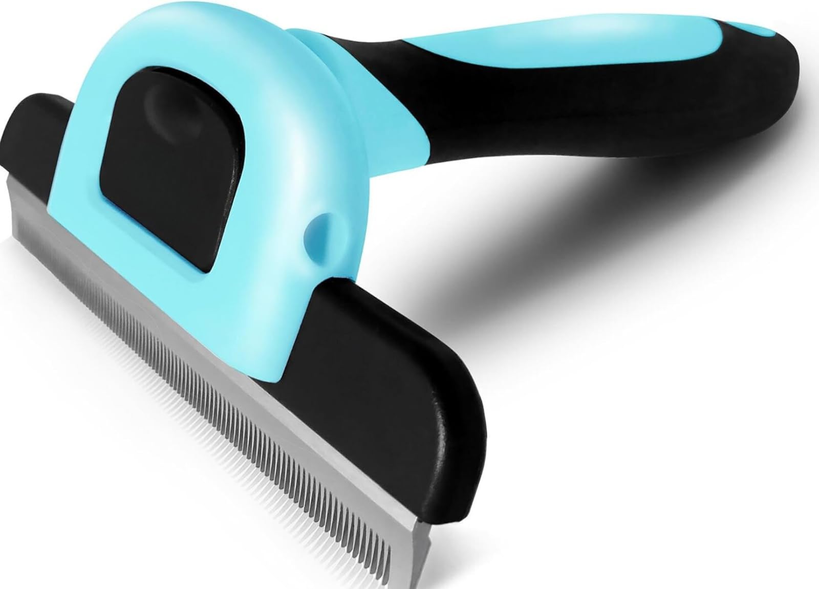 DOGGIE Cepillo para Perros Profesional - Cepillo para Gatos, Peine para Mascotas de Pelo Corto y Largo - Elimina Pelo Muerto, Cuida el Pelaje, Ideal para Perros y Gatos, Mango Antideslizante.