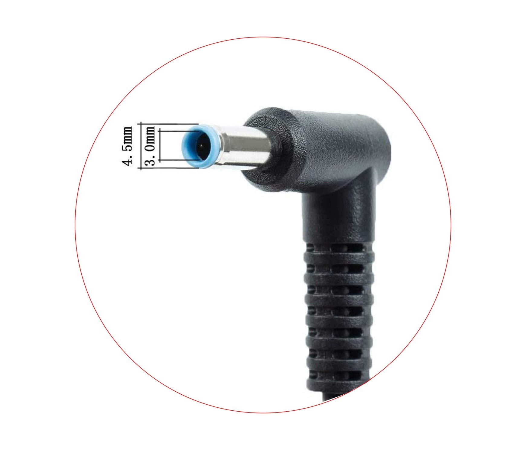 New Net - Alimentatore Caricatore Caricabatteria da 19.5V 6.15A 120W compatibile con Notebook HP 608426-001 609941-001 644699-003 645156-001 [4.5x3.0mm]