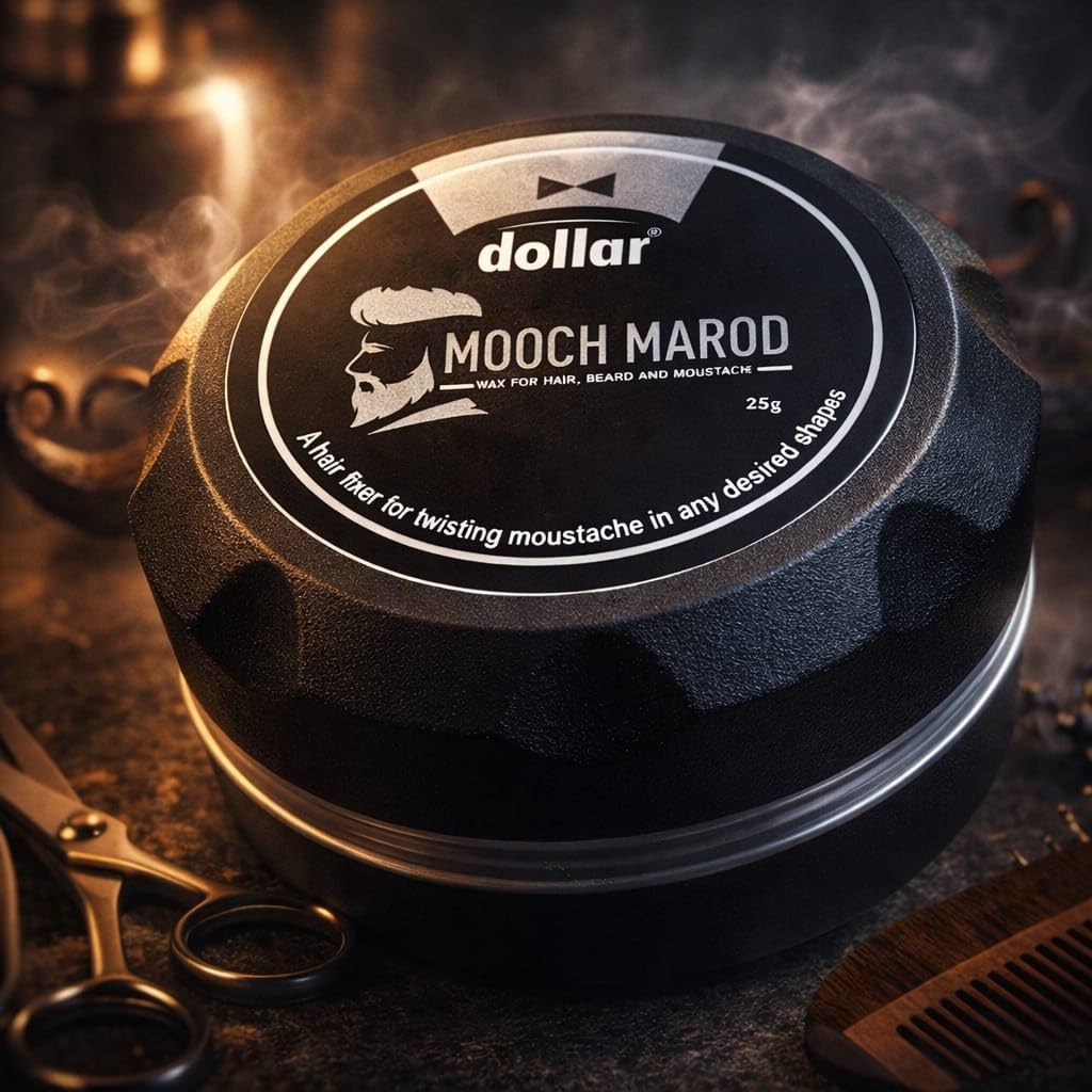 Dollar Beard & Moustache Wax for Strong Hold, Beard Wax,25Gm(Pack Of 2)-image-35
