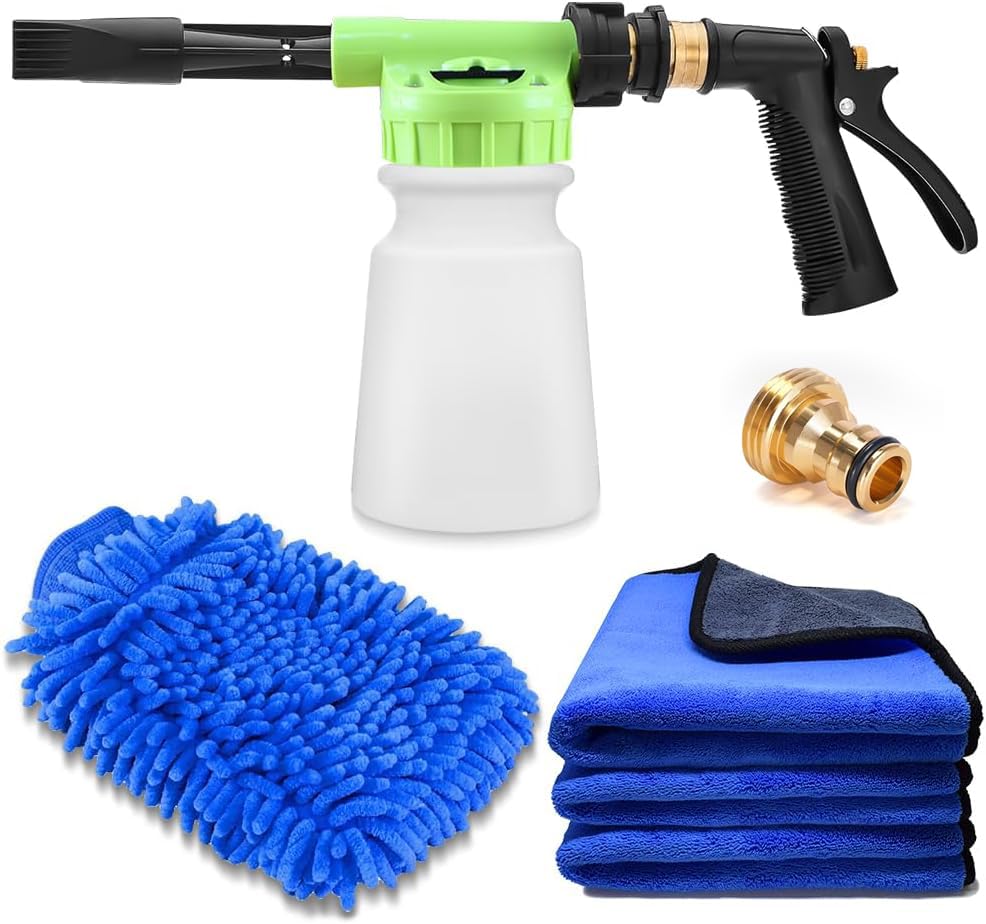 Zenkon Snow Foam Manual, Esguicho de Mangueira, Pulverizador Snow