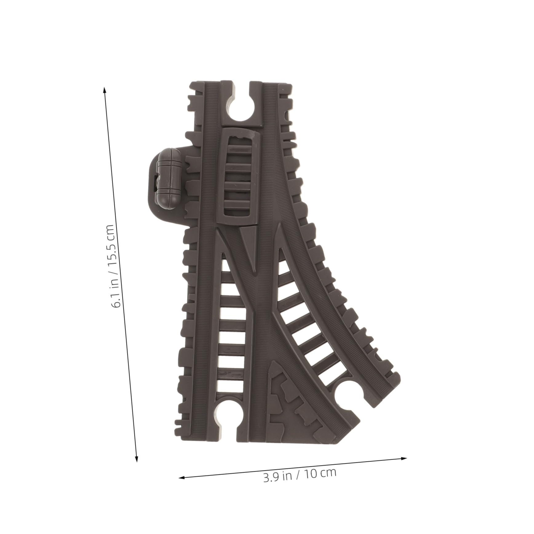 BESTonZON 2pcs Boys and Girls Train Set Tracks Extension Thrilling Slope Turning for Playset