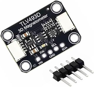 TLV493D Field Sensors Module Magnetometer Sensors Board for Engineers Hobbyists Electronics Accessories Electromagnetic