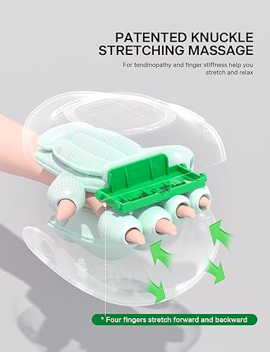 Miniatura 2 de Masajeador de manos con calor, compresión y estiramiento, modos de masaje e intensidades multipersonalizables, función de memoria, masajeador de