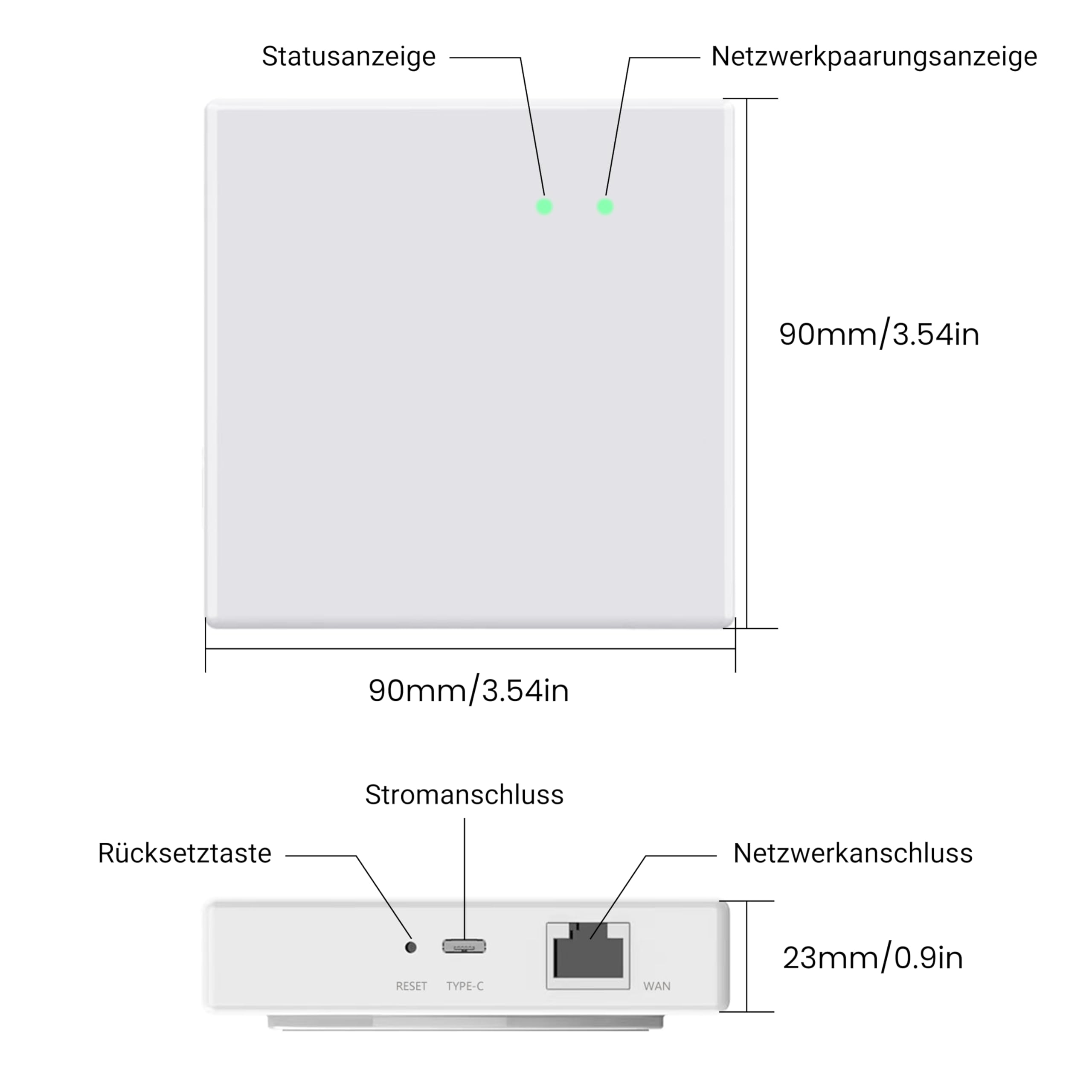 TONGOU ZigBee Appareils Smart Home, hub pour passerelle Tuya