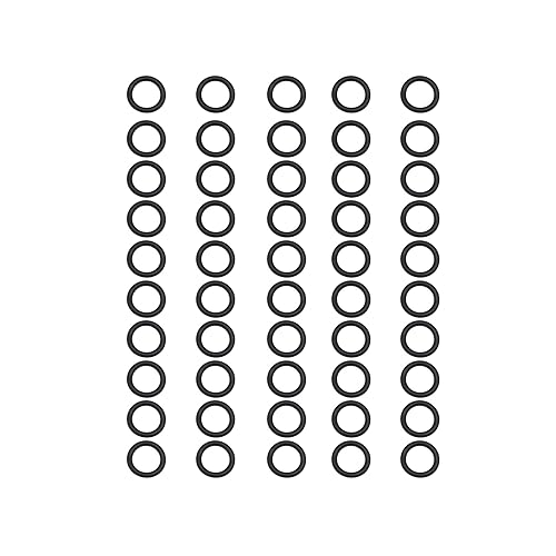 Miniatura 6 de Juntas tóricas de 3-34 pulgadas GI Joe Cobra de repuesto para figura de acción G.I. Joe, banda de cintura de espuma de profesor (50 unidades)